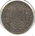 1756 Mo Mexico Silver 8 Reales Coin Silver Pillar Dollar -SR07