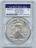 2023-(W) American Eagle 1 oz Silver Dollar PCGS MS70 First Strike - J513