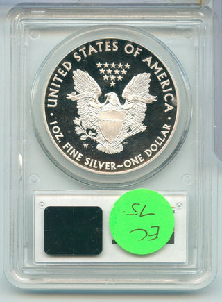 2013-W American Eagle Proof Silver Dollar PCGS PF69DCAM - SR376