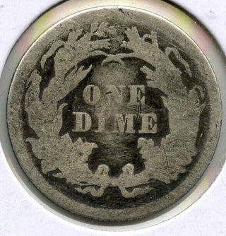 1876 Seated Liberty Silver Dime - Philadelphia Mint - J611