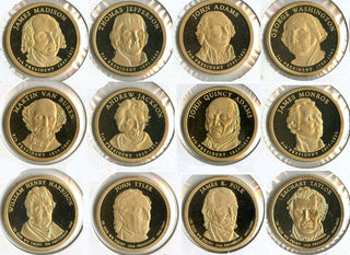 2007 - 2011 Presidential Dollar 20-Coin Proof Set $1 San Francisco Mint - BH837