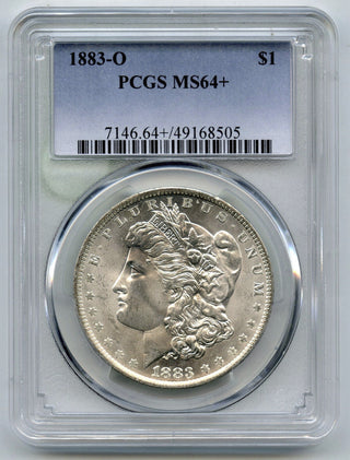1883-O Morgan Silver Dollar PCGS MS64+ Certified - New Orleans Mint - H558