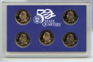 2000 United States State Quarters Proof Set 5 Coins U.S. Mint San Francisco
