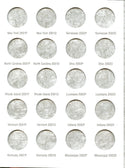 Coin Folder - State Quarter Set 1999 to 2003 Collection Vol 1 Harris Album 2580