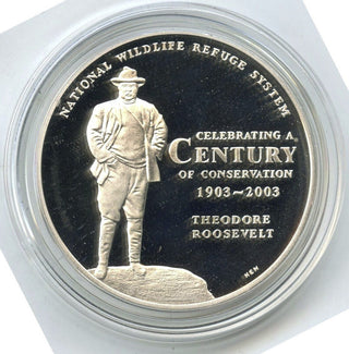 2003 National Widlife Bald Eagle Refuge System Centennial Silver Medal H540