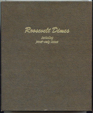Roosevelt Dimes 1946 - 1997 Coin Set 8125 Dansco Album Folder - H479