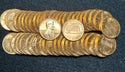 1972-S Unc Lincoln Memorial One Cent Penny Roll Uncirculated 50 Coins - SS444