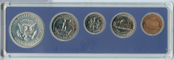 1967 Special Mint Set SMS US Mint 5 Coin Set 40% Silver Kennedy Half Dollar-SR60