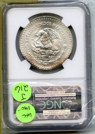 1985 Mo Mexico 999 Silver 1 oz Libertad Coin NGC MS 68 Onza Plata Pura Tone J216