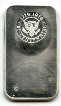 President Abraham Lincoln Bicentennial 999 Silver 1 oz Art Bar ingot Medal K337