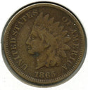 1865 Indian Head Cent Penny - C957