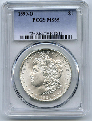 1899-O Morgan Silver Dollar PCGS MS 65 Certified - New Orleans Mint - H560