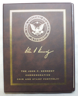 John F Kennedy 1967 - 1994 Coin & Stamp Portfolio JFK United States America K14