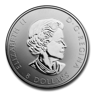 2018 Canada Bison 1 1/4 Oz 9999 Fine Silver $8 Coin Gem BU Uncirculated - JP699