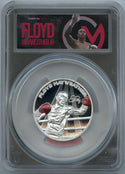 2024 Floyd Mayweather Jr 2 Oz 999 Silver Coin PCGS Gem Proof $5 Samoa Coin JP861