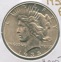 1935-P Peace Silver Dollar $1 Philadelphia Mint - SS876