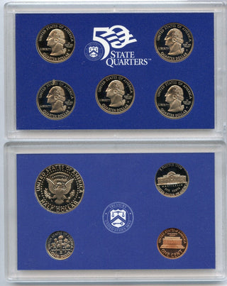 1999 United States Proof Set 9 Coins U.S. Mint San Francisco State Quarters