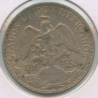 1913 Mexico Un Peso Caballito Silver Coin - SR11