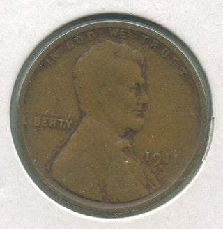 1911-S Lincoln Wheat Cent 1c San Francisco Mint -KR820