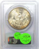 1887-S Morgan Silver Dollar PCGS MS 63 Certified Toning - San Francisco - J674