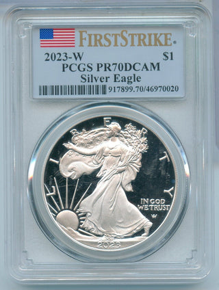 2023-W Proof Silver Eagle 1 oz PCGS PF70 DCAM First Strike  - SR798