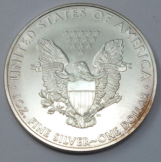 2010 American Eagle 1 oz Silver Dollar - Toning Toned Bullion US Mint Coin H925