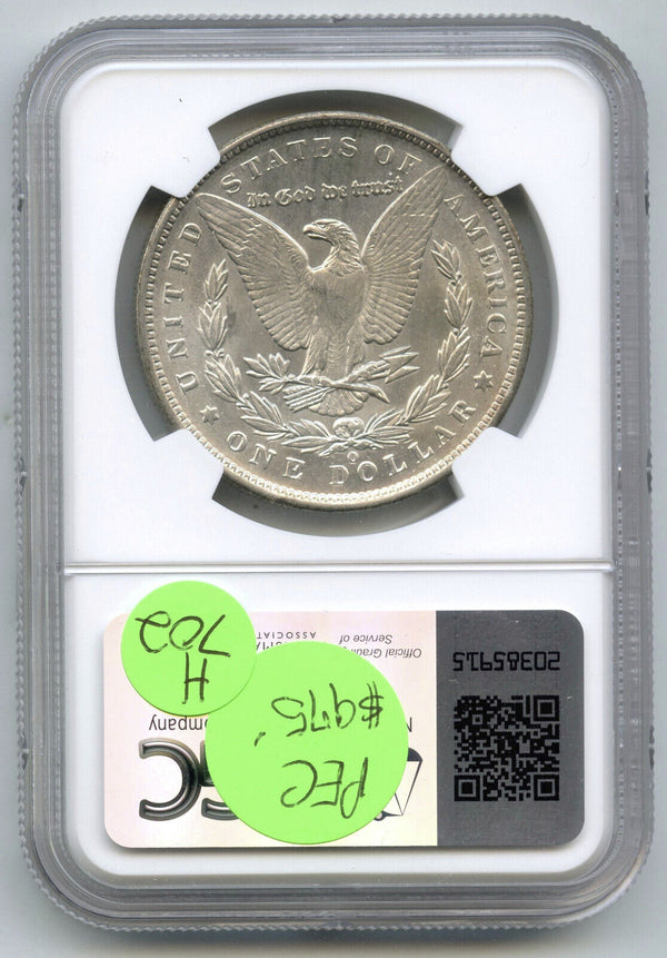 1891-O Morgan Silver Dollar NGC MS64 Certified - New Orleans Mint - H702