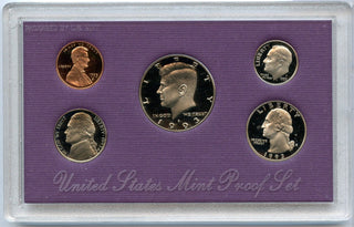 1993 United States Proof Set 5 Coins U.S. Mint San Francisco