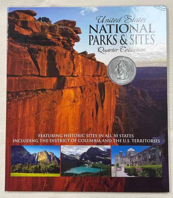 National Park Quarter 2010-2021 Large Collector Map ATB 1377 Album 12