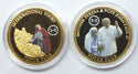 2014 Pope John Paul II Cook Islands 24k Gold-plated Coin Collection Set - J740