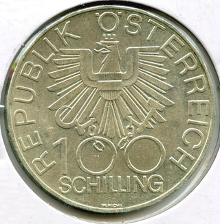 1979 Austria 100 Schillings Coin 200th Anniversary Inn District Innviertel H268
