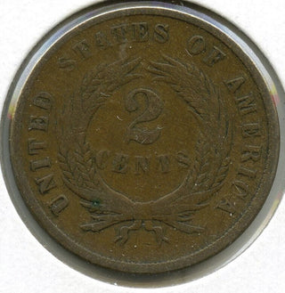 1868 2-Cent Coin - Two Cents - J48