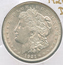 1921-D Morgan Silver Dollar $1 Denver Mint - SS862