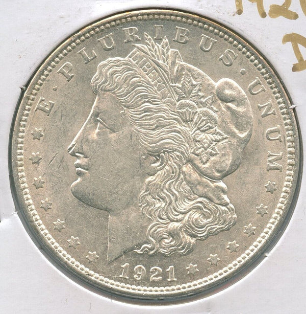 1921-D Morgan Silver Dollar $1 Denver Mint - SS862