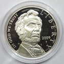 2009 Abraham Lincoln Proof Silver Dollar US Mint LN7 Commemorative Coin - J910