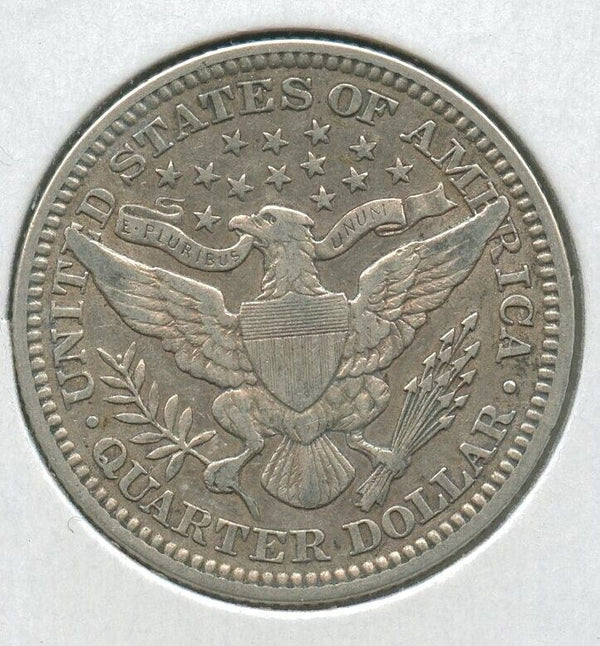 1912-P Silver Barber Quarter 25c Philadelphia Mint - SS780