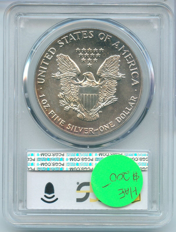 1987 American Eagle 1 oz Silver Dollar PCGS MS68 Certified Toning Toned -SR358