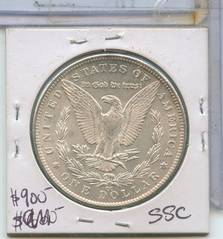 1891-CC Spitting Eagle  Morgan Silver Dollar $1 Carson City Mint - SS849