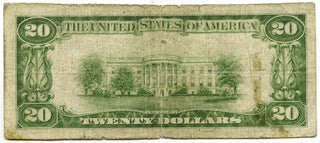 1929 $20 National Currency Note 1989 Quaker City Ohio Bank - C793