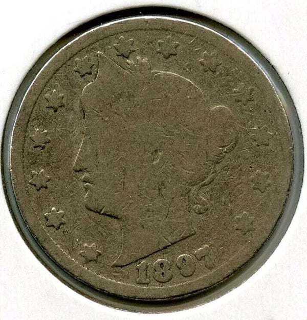 1897 Liberty V Nickel - Five Cents - BQ815