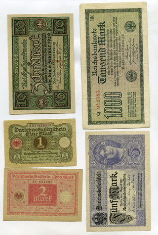 Germany Currency Lot of (32) Notes Paper Money 1920s Collection - J570