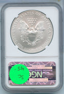 2012-S  American Eagle 1 oz Silver Dollar NGC MS69 San Francisco Mint - SS633