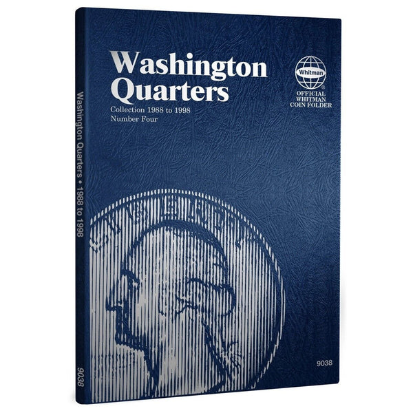 Washington Quarter 1988 to 1998 Set - Collection 9038 Whitman Coin Folder