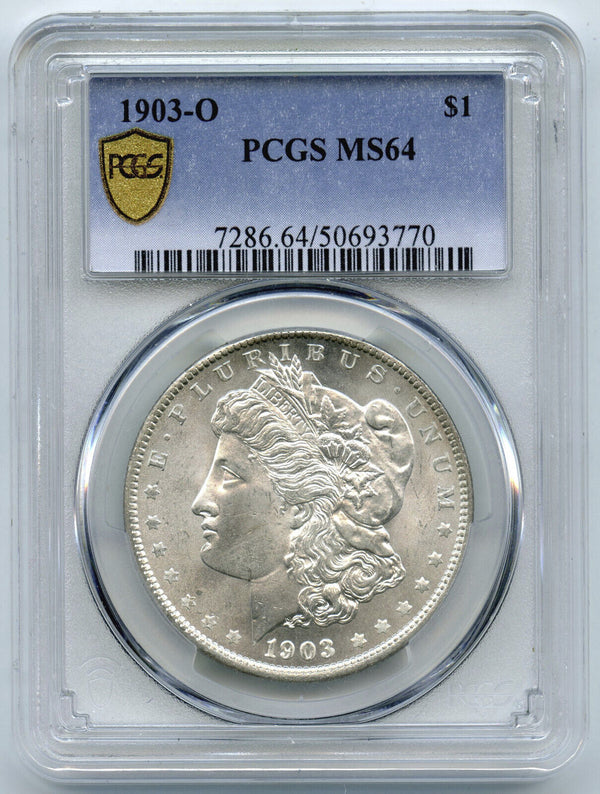 1903-O Morgan Silver Dollar PCGS MS64 Certified - New Orleans Mint - K335