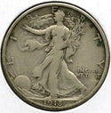 1918-S Walking Liberty Silver Half Dollar - San Francisco Mint - K241