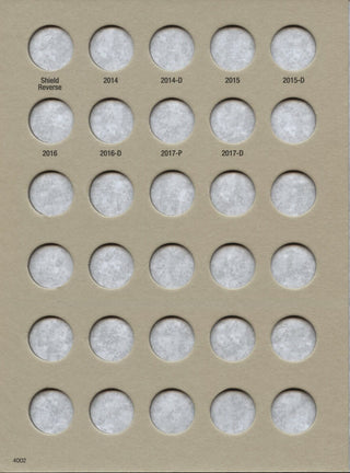 Coin Folder - Lincoln Cent Starting 2014 Penny Set - Harris Album 4002 Pennies