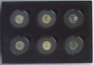 2005 Keelboat Nickels P + D Coin Set Gold-Layered Platinum-Layered - J276