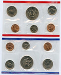 1985 Uncirculated U.S. Mint Set 10 Coins United States Philadelphia & Denver