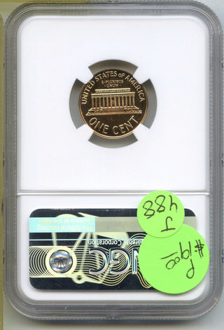 1961 Lincoln Proof Cent Penny NGC PF67 RD Certified - Philadelphia - J488