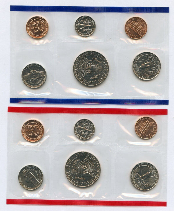 1992 US Uncirculated Mint Set 10 Coin United States Philadelphia Denver P & D